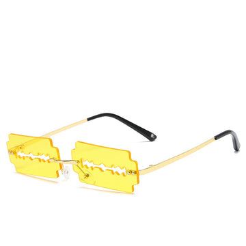 Gold Frame Yellow Lens