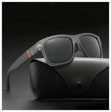 Bright black frame gray