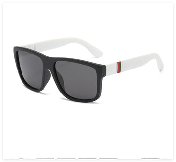 White frame gray