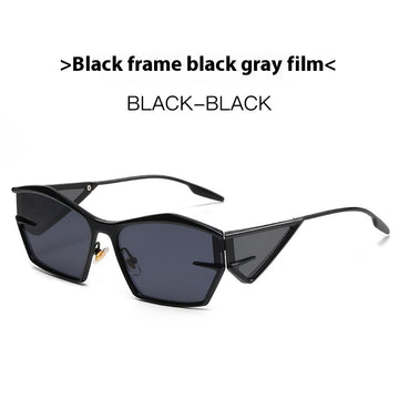 Black Frame Black Gray Lens