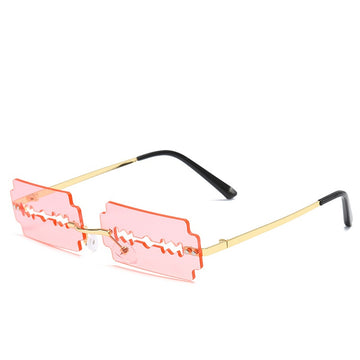 Gold Frame Pink Lens